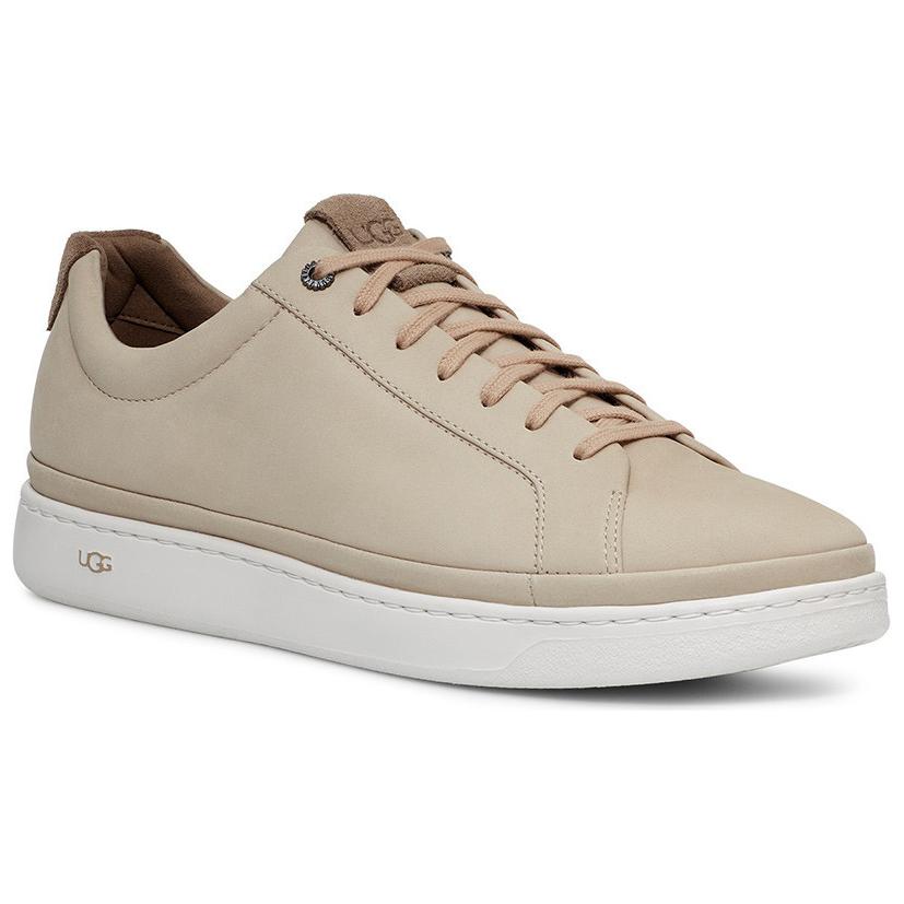 UGG Comfortable Versatile Round Toe Lace-Up Low-Top Sneakers Men Sneakers Beige 1132715-PRC