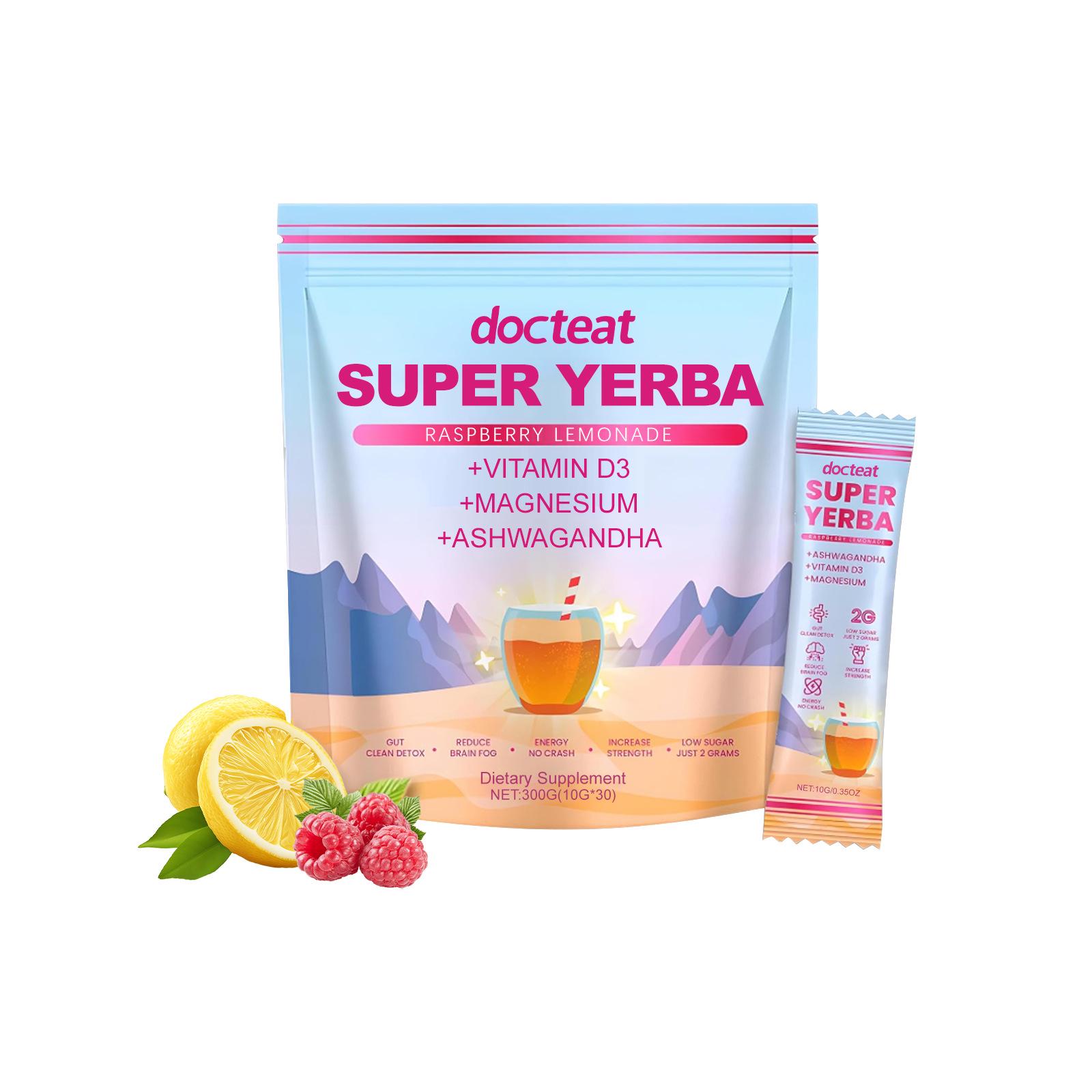 Docteat Yerba Mate Powder Supplement