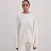 Stilvoller Damen-Strickpullover mit lockerem Schnitt: Europäisch & Amerikanisch Herbst/Winter Rundhals Einfarbig