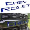 - Gloss Blue Front Grille Letter Erts For Silverado 1500
