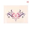1 Pcs Tatoo Sex Waterproof Temporary Tattoos Womb Fake Tattoos Sticker