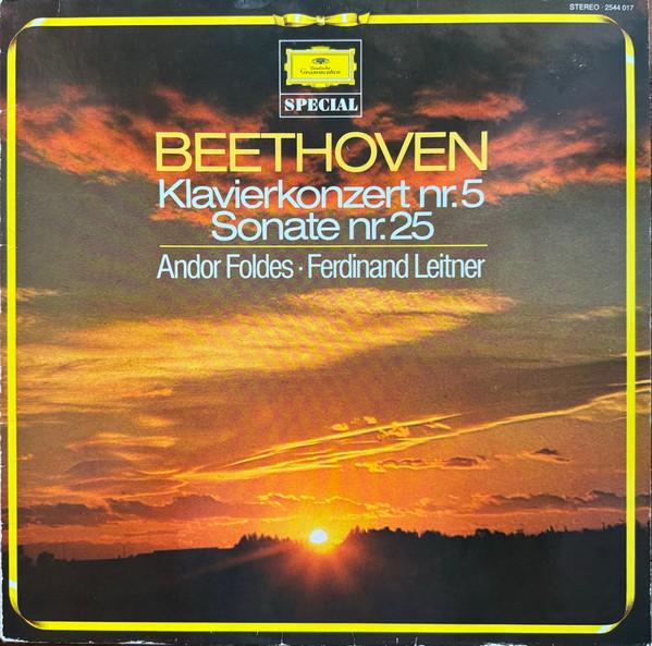 

LP Record ANDOR FOLDES FERDINAND LEITNER BE Beethoven Concert Voor Piano En Ork 2544017 DEUTSCHE GRAMMO 1985 Netherland Classical Used