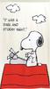 Noren Kobo Noren Snoopy PEANUTS SNOOPY Width 85cm X Length Typewriter 93867 Curtain, Print, Half-Length Curtain, 150cm, Pattern,