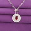 Pink Rubellite Gemstone 925 Sterling Silver Unique Sisters Gift Boho New Pendant PP-57-16