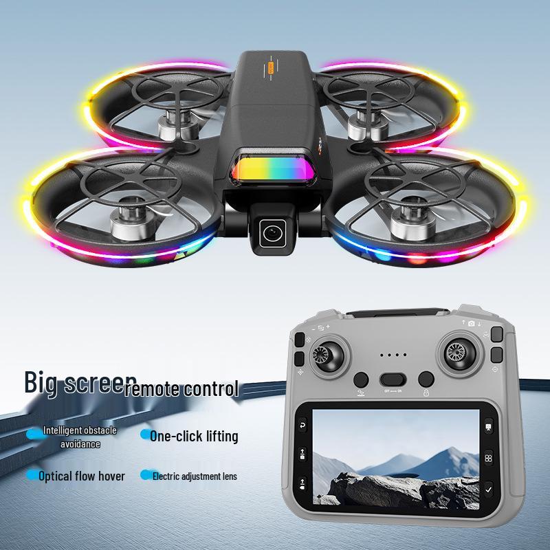 Z809 Brushless Quadcopter with Remote Screen, LED Lights, Obstacle Avoidance & Optical Flow Hovering