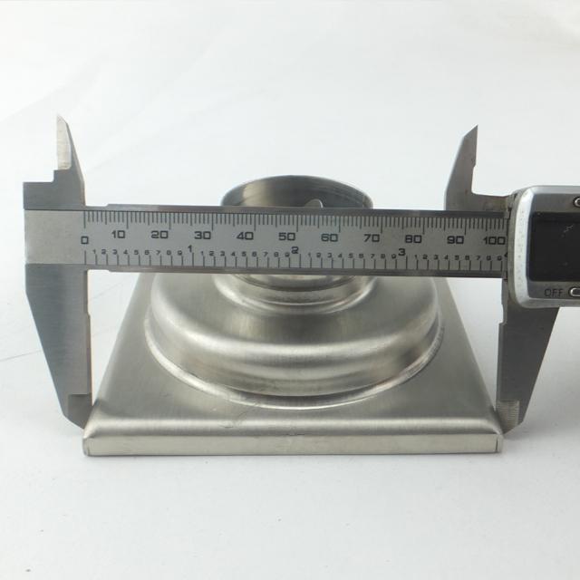100mm Square Stainless Steel 304 Shower Floor Drain for Bathroom Drainage System Quality Drains