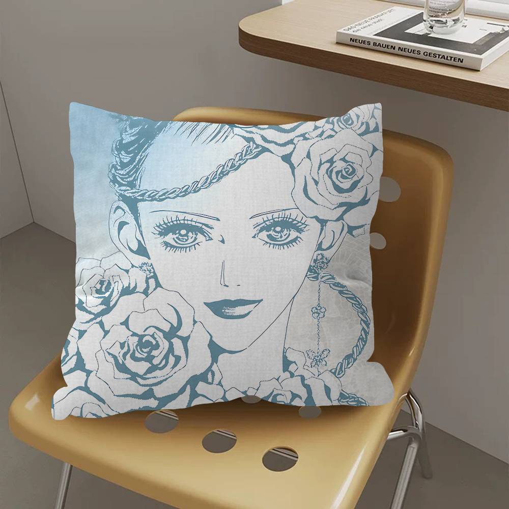 Anime P-Paradise kiss Cushion Cover Inches Farmhouse Decor Home Throw Pillow Covers for Couch Decorations