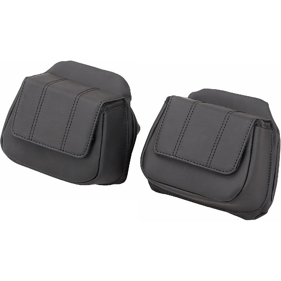 Lower Fairing Door Pockets Black Box Tool Bag for Harley Touring Road Glide Street Glide Tri Glide Ultra Limited 2014-2023,Pair