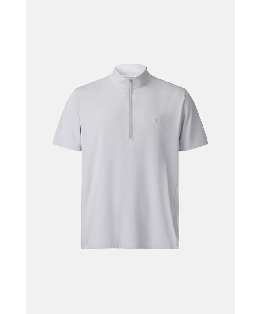 Koolongseupocheu Men'S Soft Feel Zip-Up Short Sleeve T-Shirt Jwtcm26271Lgy