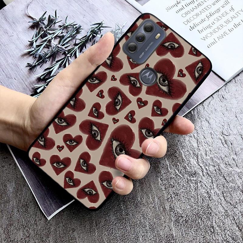 Phone Case For Moto G86 G85 G75 G15 G05 G56 G72 G53 G54 G84 G60 G31 G32 G24 G 5G G Play Love Heart