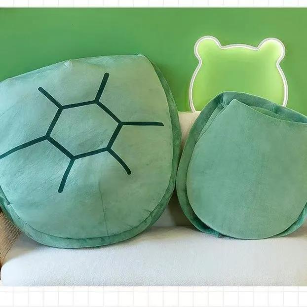 Big Tortoise Shell Pillow Doll Plush Shell Sleep Artifact Birthday Gift Drsleeping