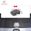 For Mercedes W205 W253 CarTrunk Tail Cover Bottom Plate Mat Floor Carpet Handle Auto Spare Tire Cover Lock For Benz C GLC Class