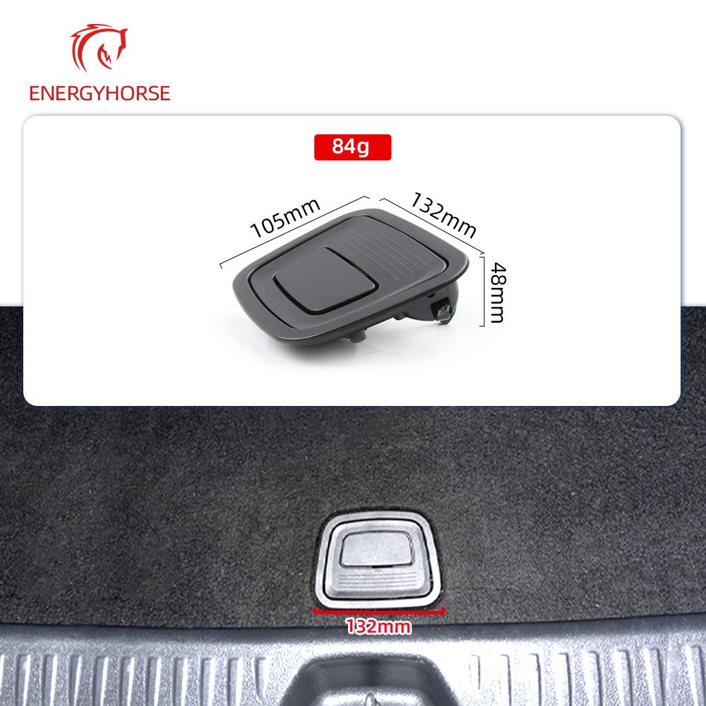For Mercedes W205 W253 CarTrunk Tail Cover Bottom Plate Mat Floor Carpet Handle Auto Spare Tire Cover Lock For Benz C GLC Class