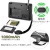 ZHIWHIS Radio Recorder MP3 Player Portable Rechargeable Large Capacity Lithium Battery LCD Screen Standing Voice Sleep Function Power Off Memory