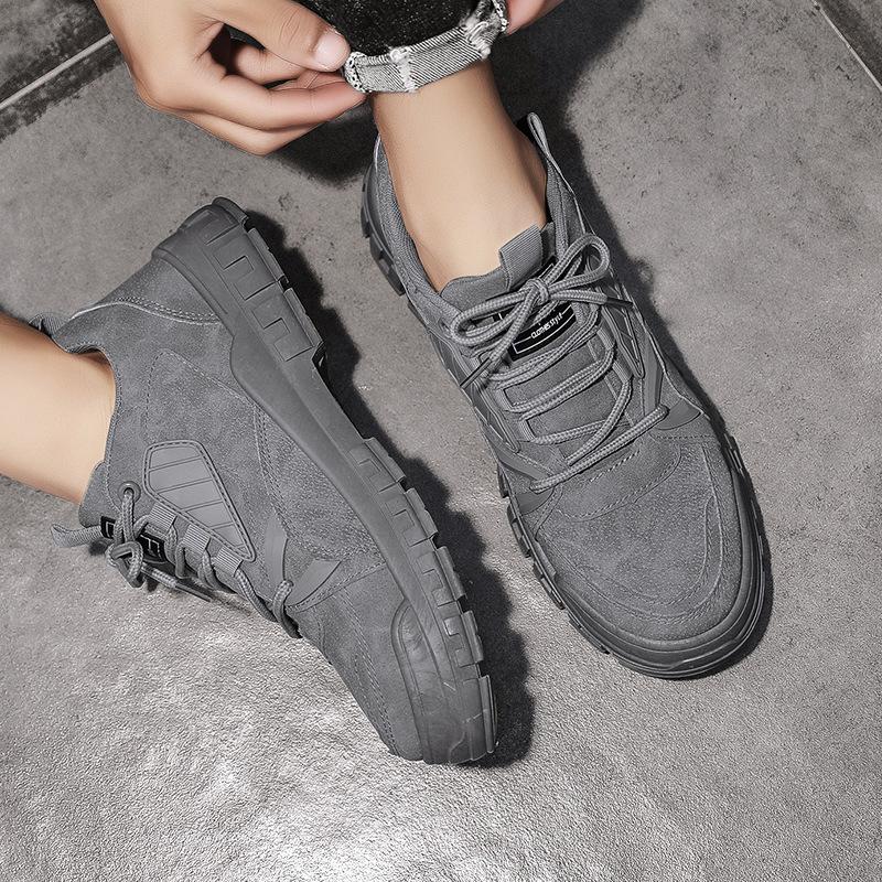 Мужские кожаные ботинки — фото 4