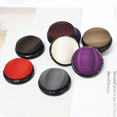 Metal Palto El Dikimi Düğme Düz Düğme Erkek ve Kadın Dekoratif Palto Takım Elbise Gömlek Giysi Çok Yönlü Yuvarlak Düğme