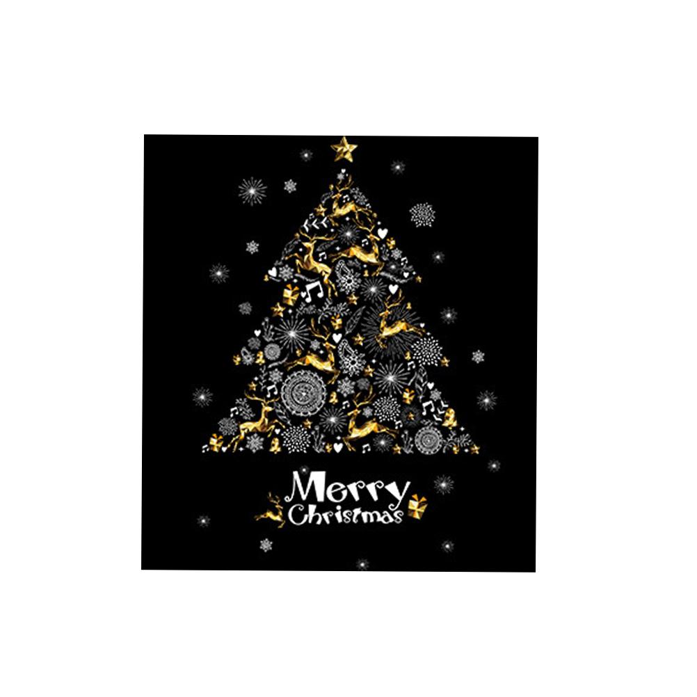 Buy 1 Pc Christmas Tree Sticker Selfadhesive Wall Decals Wall Decor for Living Room Door at