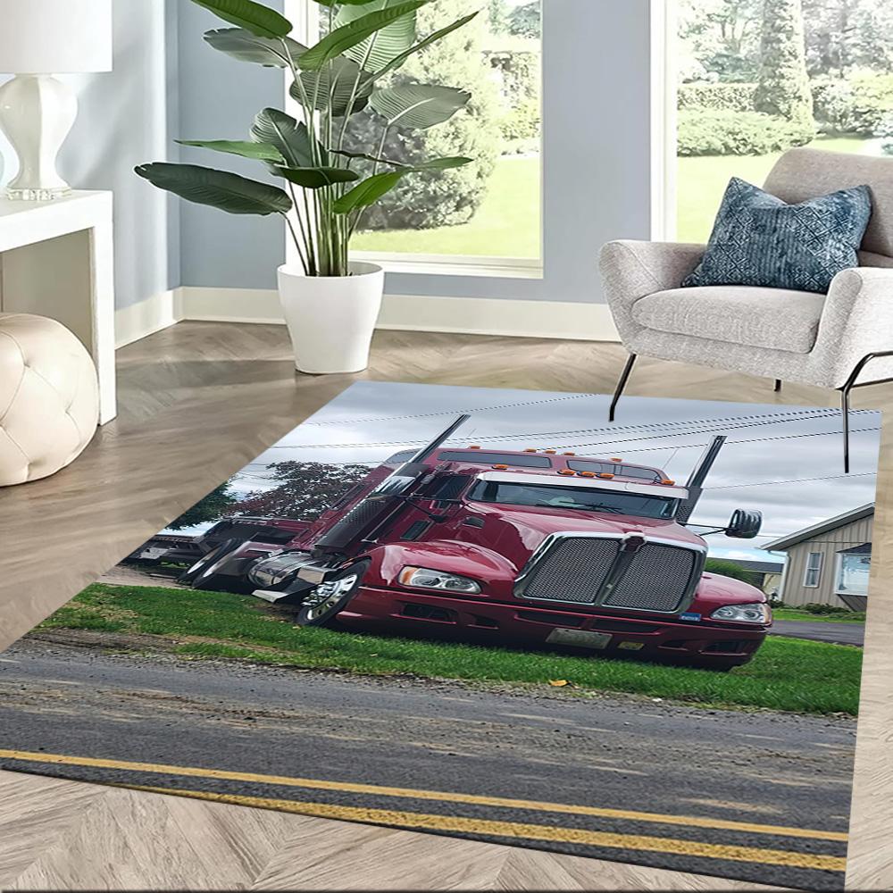 Kw Heavy Trucks Carpet Design For Kitchen Entryway Bedrooms Dormitory Antislip Carpet Office Home Decor Birthdaychristmas Gift