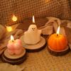 Christmas Halloween Decor Gift Home Fragrance Aromatherapy Cute Scented Candles 3Pcs Set