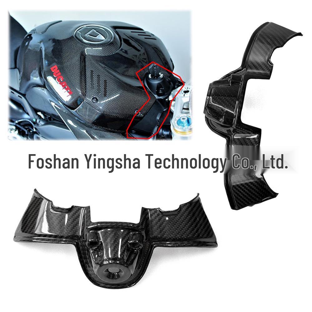 Dekoracja Osłona Główki Kluczyka z Włókna Węglowego Ducati V4/V4S/V4R