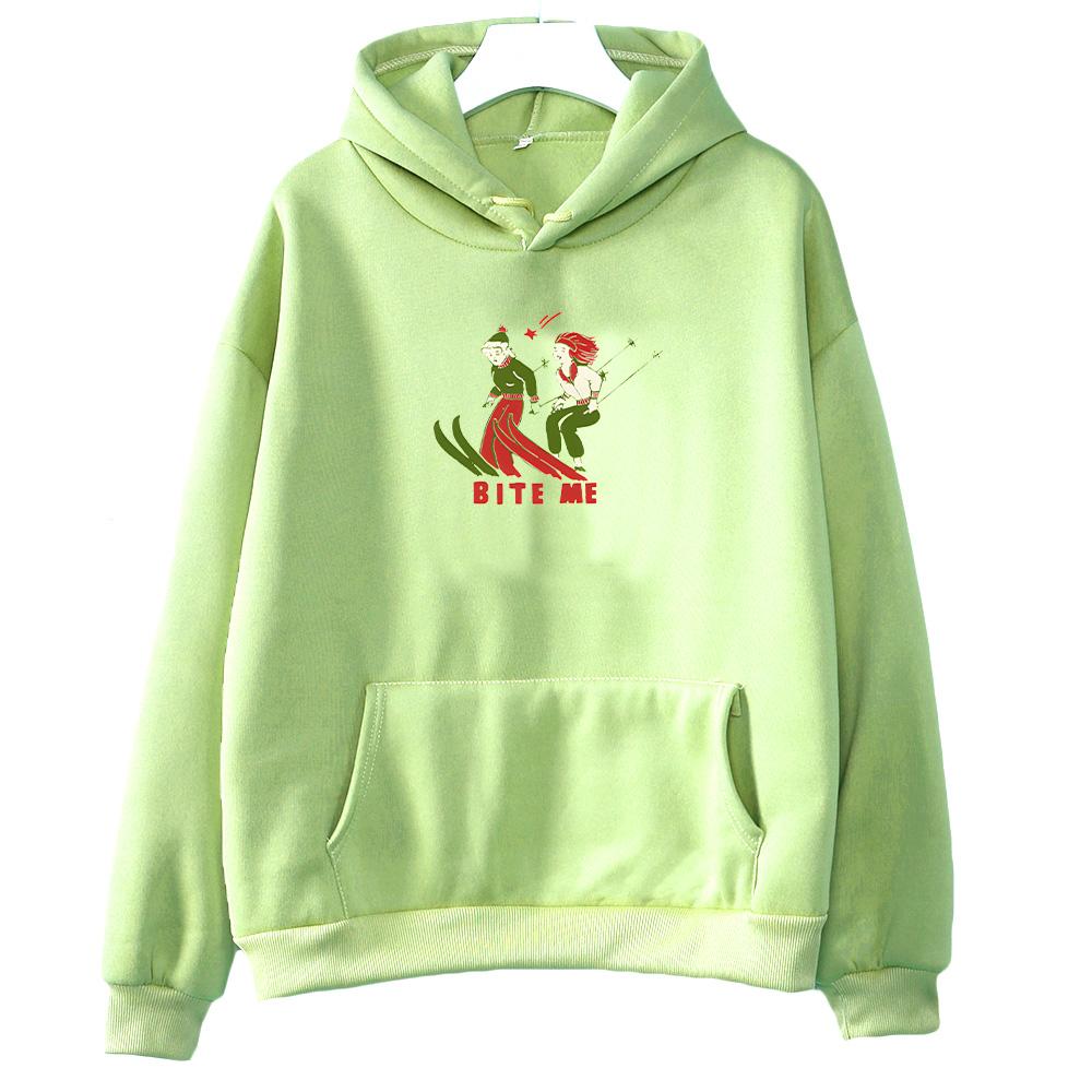 Ski Hoodie Reneé Rapp Merch Sweatshirts Men Women Vintage Pullovers Fleece Casual Long Sleeve Autumn Winter Fashion Casual Hoody