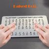 Professional Arabic Braille Training Board With Raised Dots Number & Braille Learning Boards for Blind Children Adult