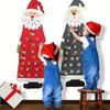 Festive Felt Christmas Tree Advent Calendar Countdown Wall Hanging Reusable Decorative Gift Santa Ornaments Party Decor Supplies