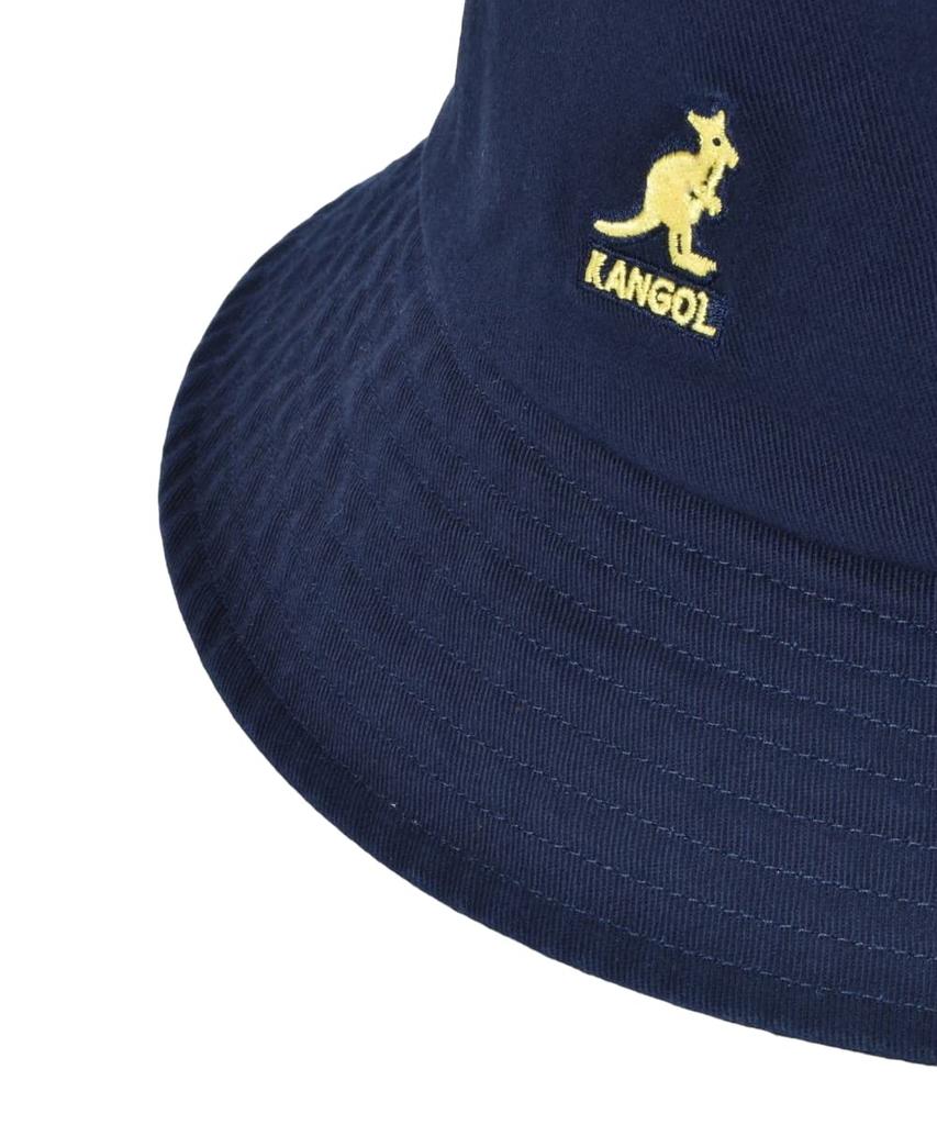 Kangol Washed Bucket Navy 23 Hat, (71)