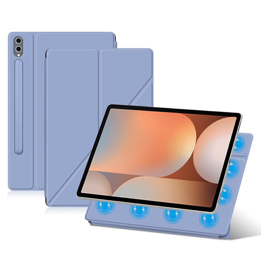 

Чохол для Samsung Galaxy Tab S8+/S7+ Чохол Підставка Орігамі Шкіра PU Магнітна Обкладинка для Планшета Purple