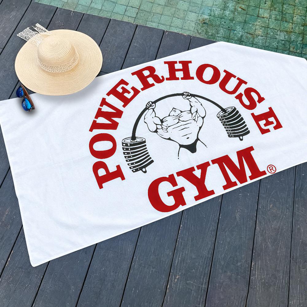 Fashion print Powerhouse Gym Towel Drying Bath Towel Applicable To Light Swimming Camping Yoga Beach Out