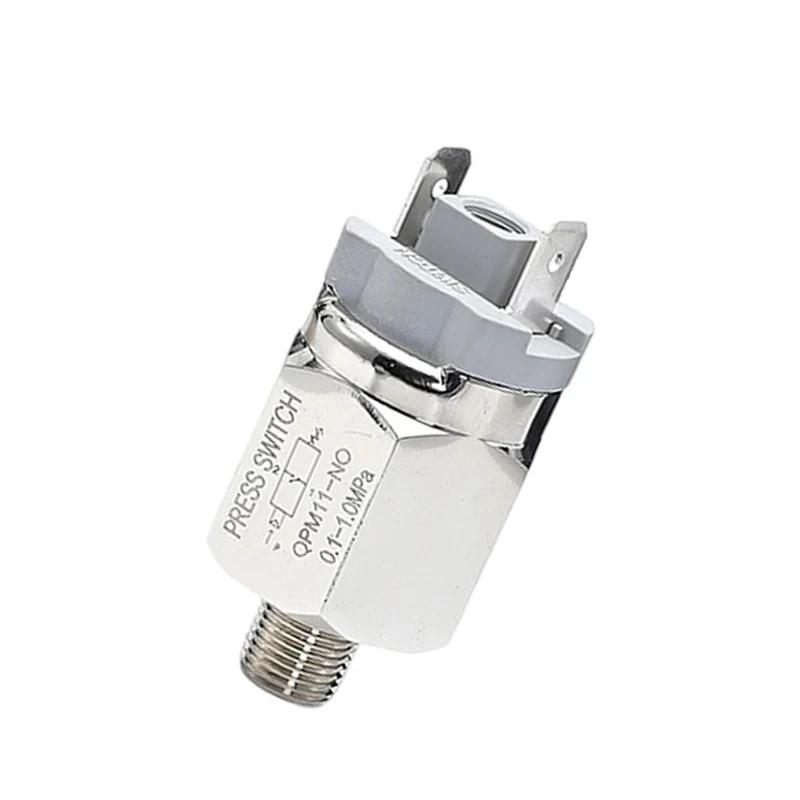 QPM11-NC QPM11-NO 1/4" 1/8'' Pressure Switch Wire External Thread Nozzle Micro Pressure Adjustable Diaphragm Hydraulic Switch