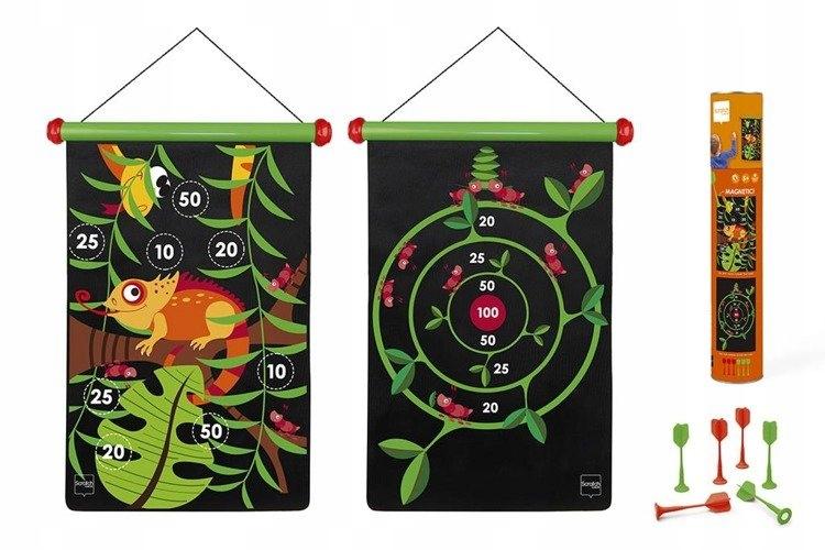 Magnetic chameleon dart board for kids, size L