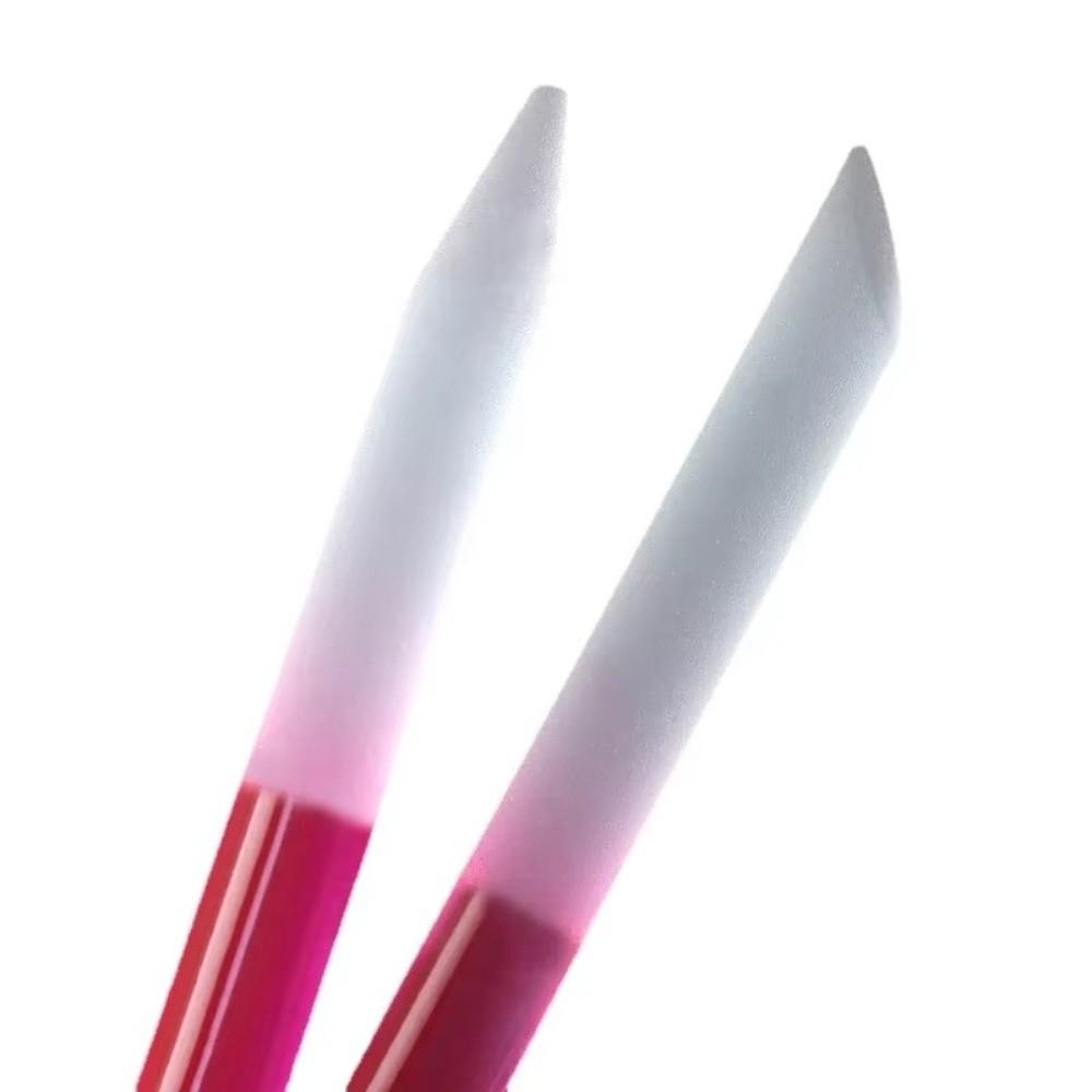 Double Sided Manicure Stick Precision Filing Tip Cuticle Pusher Nail Care Accessory