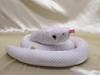 Take Off Snake (Shirohebi) Leucism Plush Toy [with Music Box]