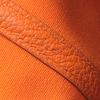 Hermes Garden Party TPM Tote Bag Hand Bag Leather/Canvas Orange