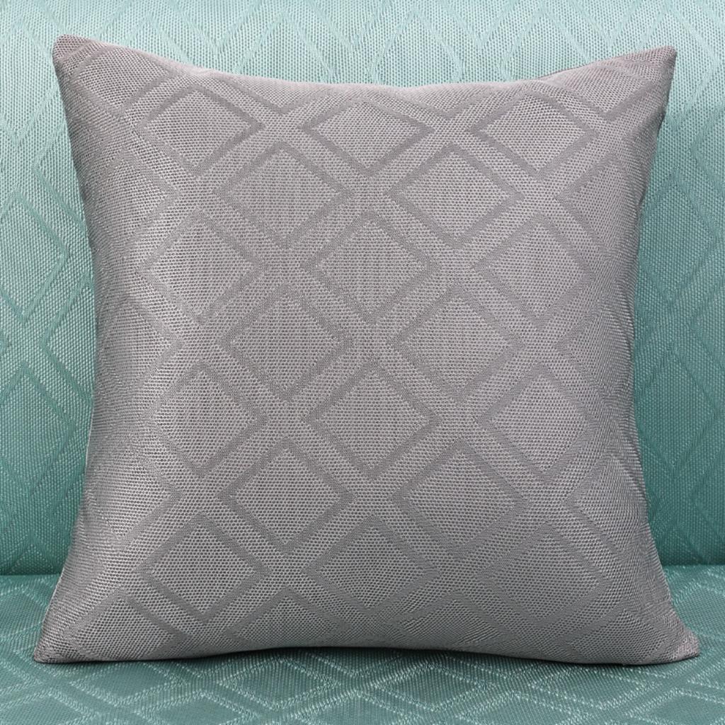 Living room sofa ice silk pillowcase, cool and breathable pillow cushion