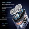 2025 Portable Electric Shaver for Men - Compact Steel Razor, Ideal for Car Use and Perfect Gift for Boyfriend