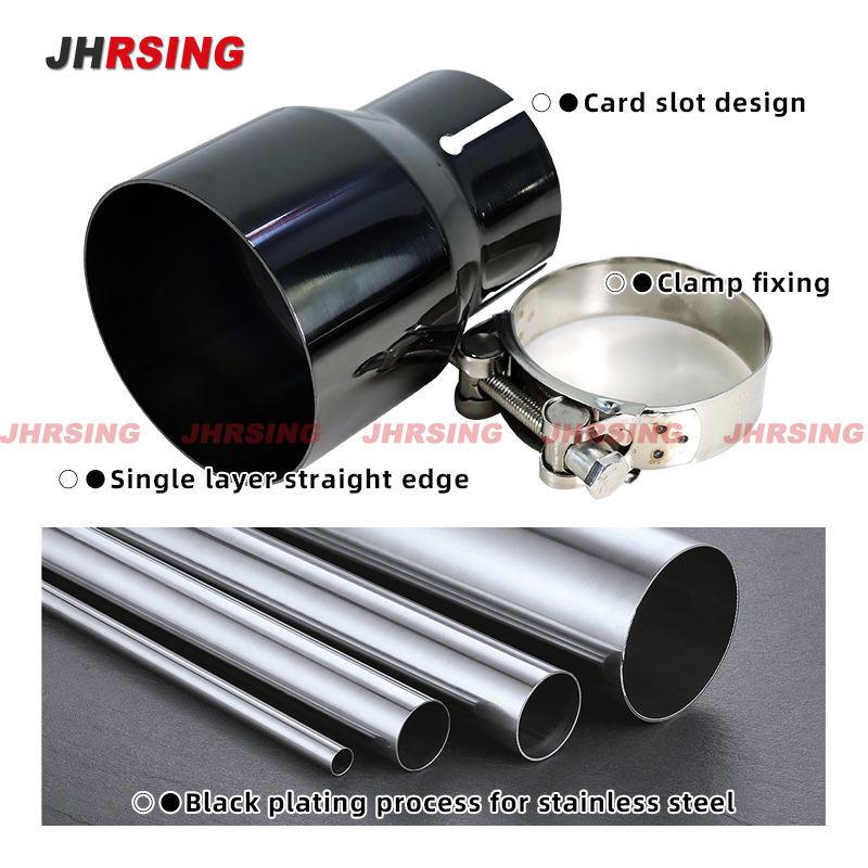 BMW M3/M4 Black Stainless Steel High-Performance Dual Outlet Exhaust Muffler Tailpipe