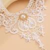 Elegant Lace Gothic Necklace with Blood Drop Pendant Women Choker Halloween Neck Chain Choker Retro Punk Accessories