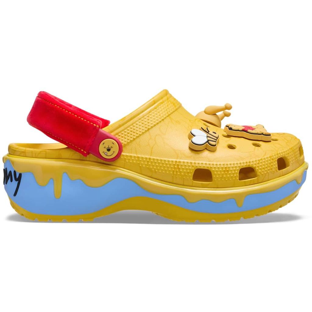 Crocs 211092 90H Platform Clog Winnie the Size W8 Sandals, Pooh, Women's, 90H, (24.0cm)
