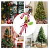 Candy Cane Decorations Outdoor Christmas Festive Decoration Festive Tree Hangable Ornament For Front Door Office Living Room