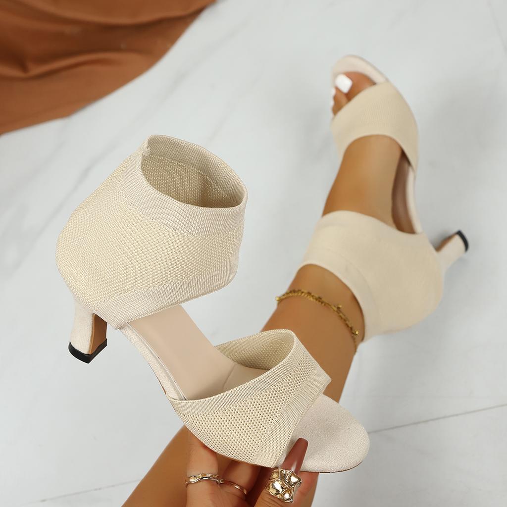 Chaussures pour femmes grande taille Sandales à plateforme à bout ouvert et talon haut pour femme Fines Sexy Épaisses Avec Sandales Romaines
