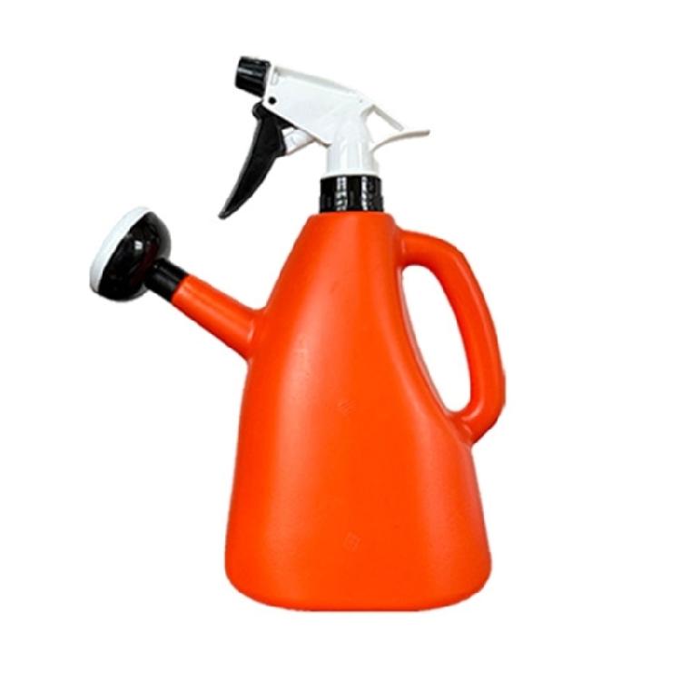 2 In 1 Adjustable 1L Plastic Watering Can For Indoor Garden Pressure Sprays Plant Watering Can Gardening Supplies