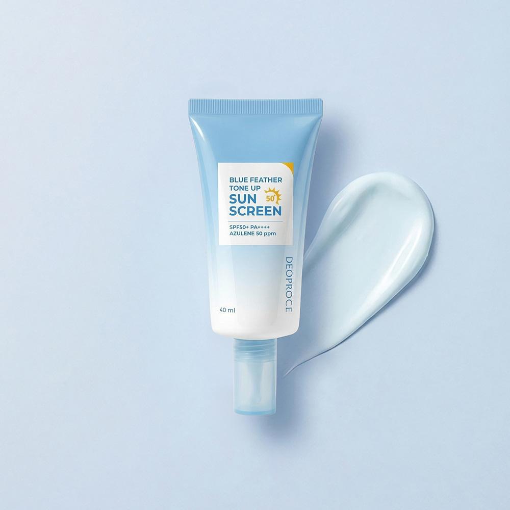 Blue Feather Tone Up Sunscreen SPF50+ PA++++ 40ml