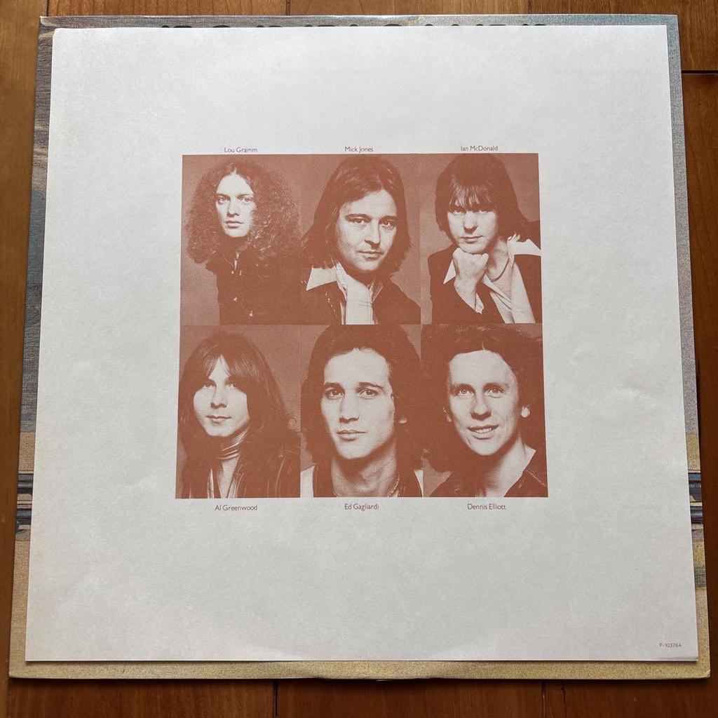 [USED] LP record FOREIGNER (domestic edition)