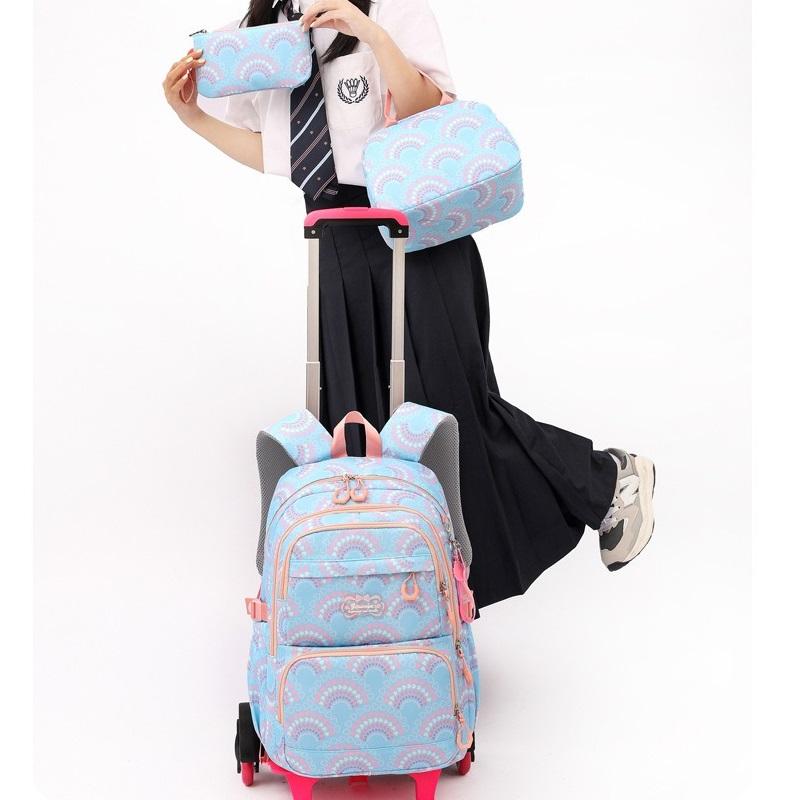 Plecak szkolny na kółkach, plecak studencki, 6 kółek ZRY5159