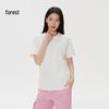 KOLON SPORT Unisex Waffelstrick UPF50+ Kurzarm-T-Shirt