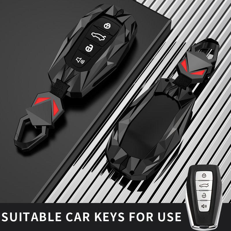 Fit For Geely Car Key Case Ring Cover For Geely Coolray X6 Emgrand Global Hawk Gx7 Atlas Boyue Nl3 X7 Ex7 Emgrand Kulrey Gt Gc9