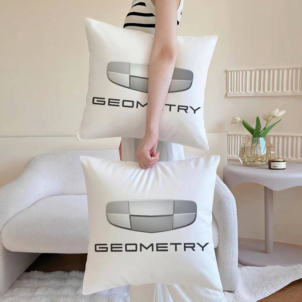 GEELY Pillow Case Sofa and Living Room Decorative Cushion Covers Dust-proof and Mite-proof Invisible Zipper