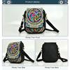 Women's Lightweight Crossbody Bag with Detachable Strap, Zipper Closure, Compact Mini Shoulder Bag Crossbody Bag